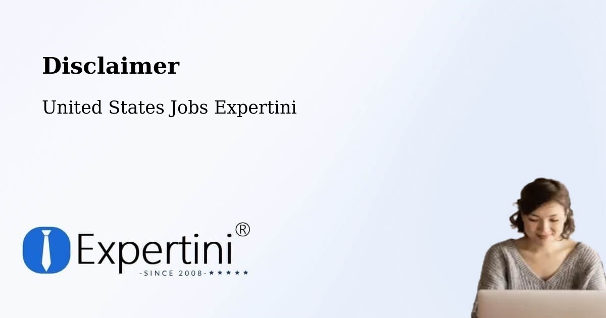 Disclaimer – Cairo - United States Jobs Expertini