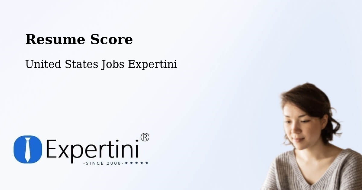Resume Score & Job Description Match Tool – Cairo - United States Jobs Expertini